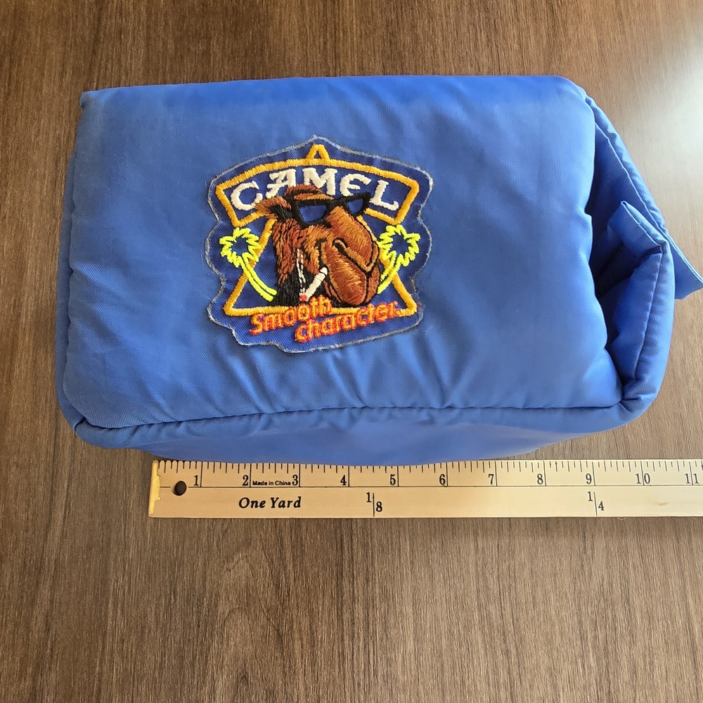 Vintage Blue Joe Camel 90's 6 Can Cooler - Picture 2 of 6